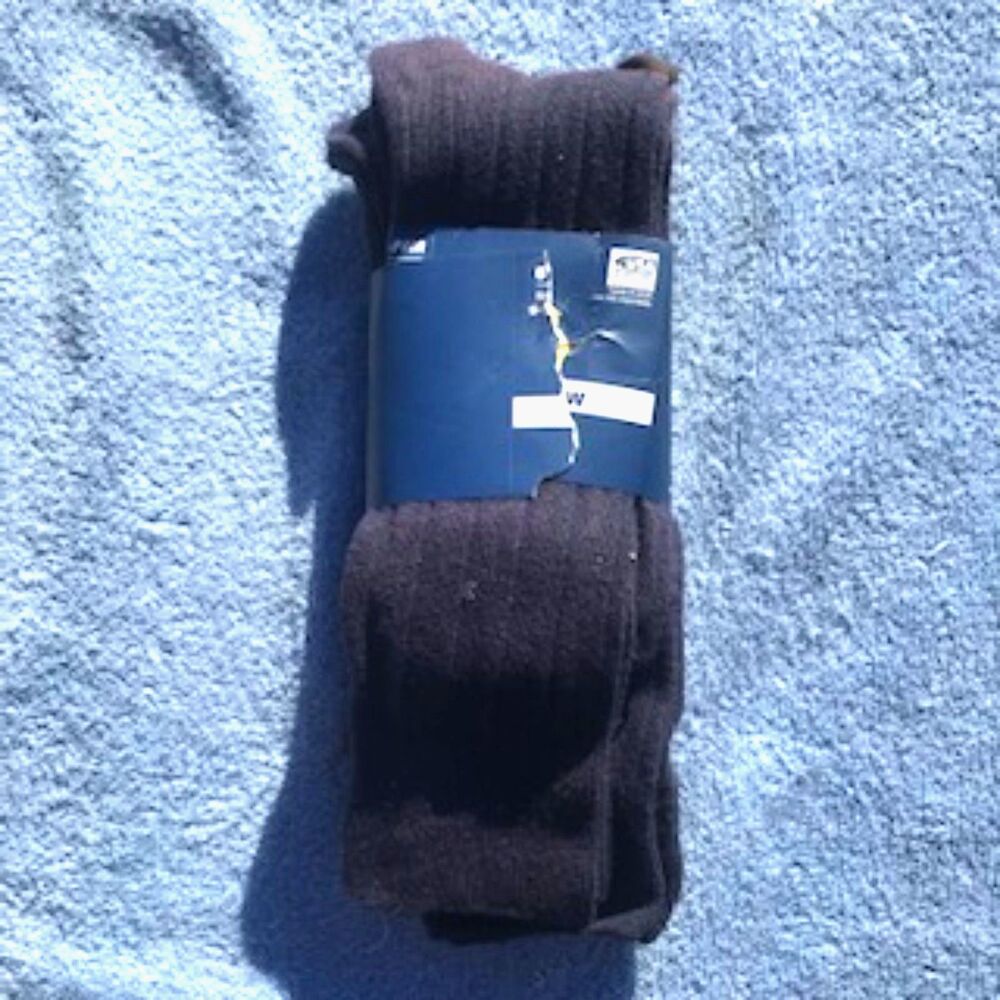 Size: 6-12 Dress Socks (3) Pair Sleeve . Black . New In Sleeve